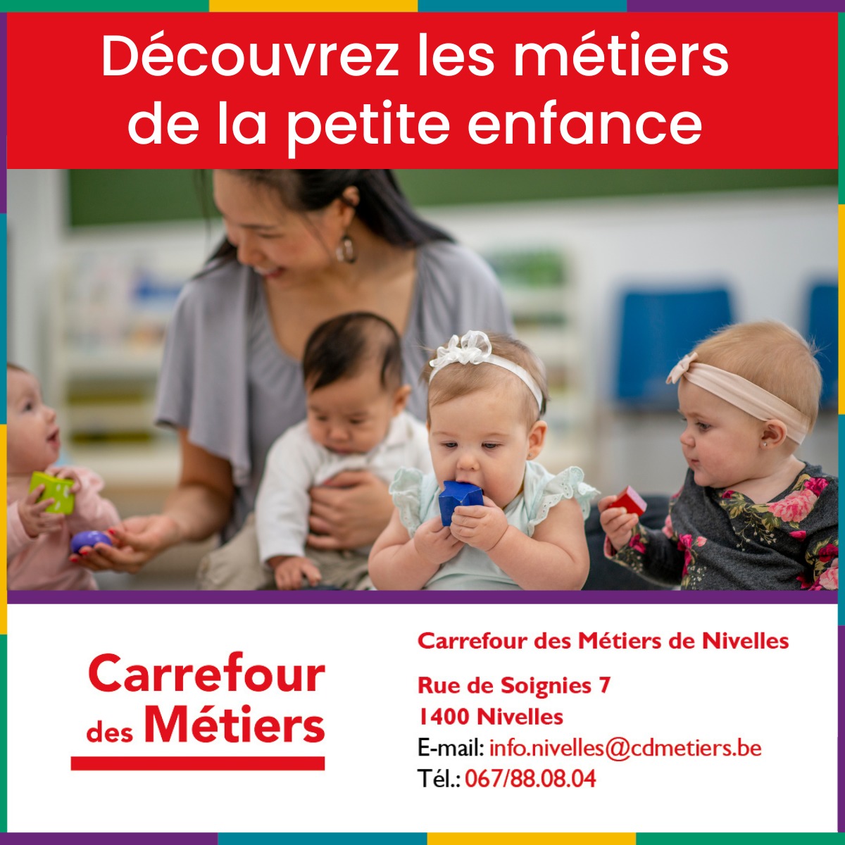 puéricultrice et bébés
