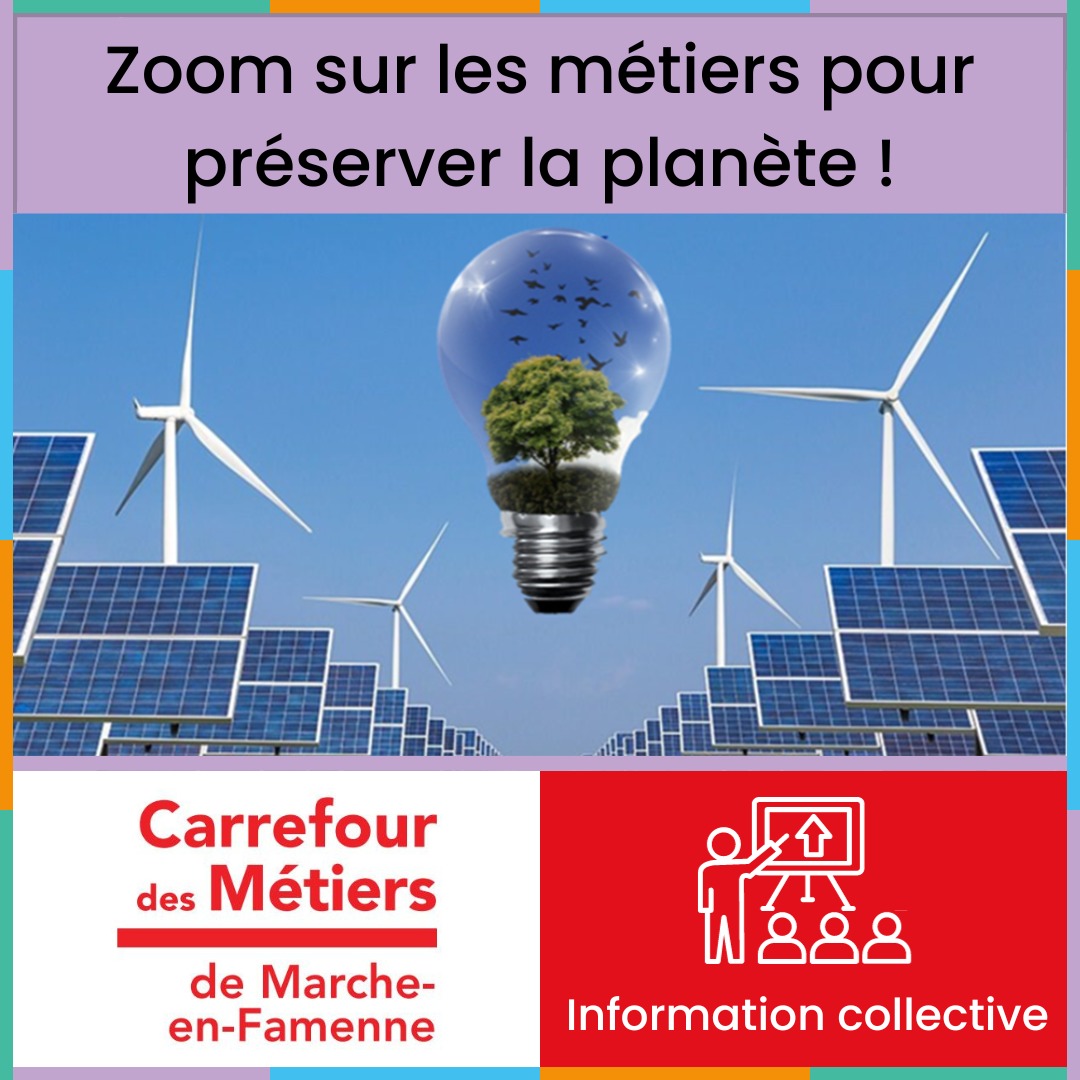 métiers pour préserver la planète